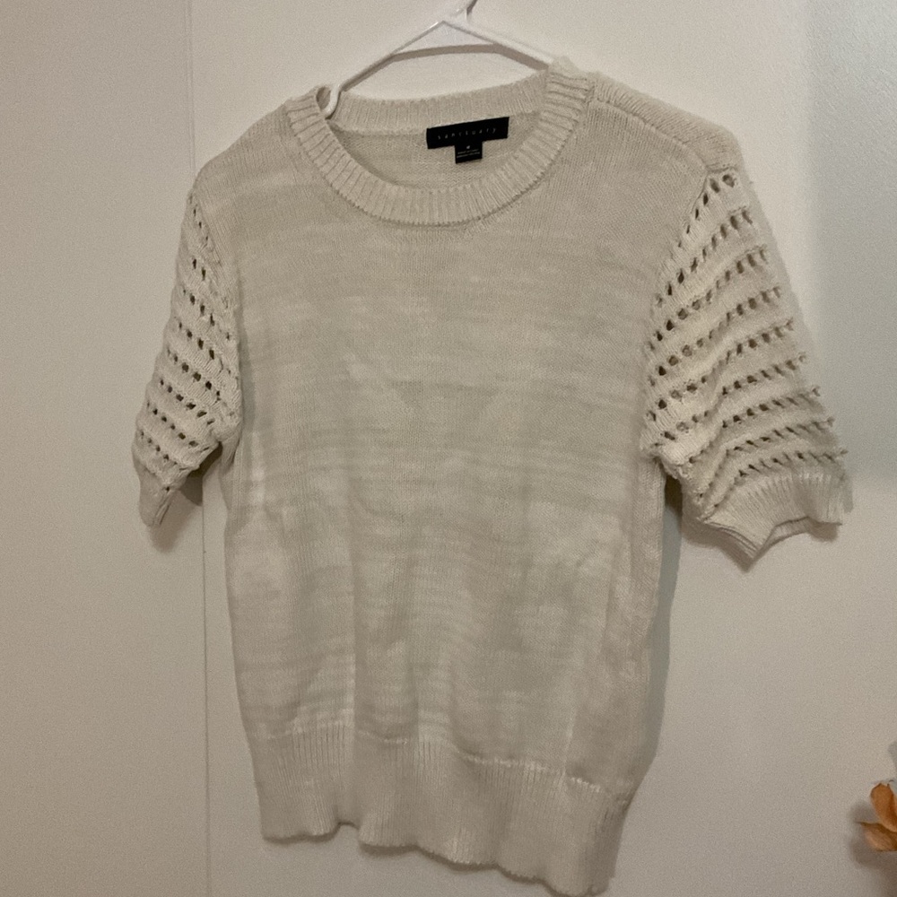 Sanctuary Cream Knit Sweater